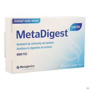 Metadigest Lacto 15 gélules