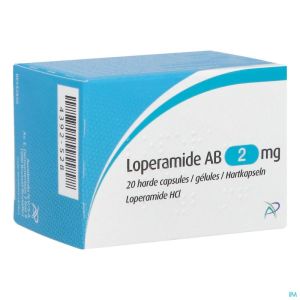 Loperamide ab 2mg caps dur 20 x 2mg