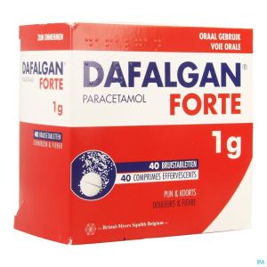 Dafalgan forte 1g impexeco comp eff 40 x 1g pip