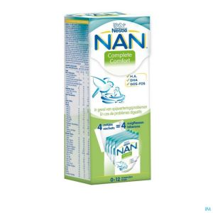 Nan complete comfort lait nourrisson pdr 4x26g
