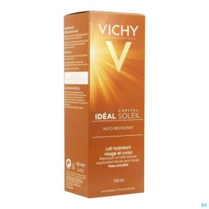Vichy Cap Sol Lait Auto Bronz Visage&Corps 100 Ml
