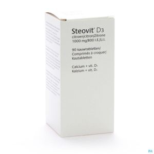 Steovit forte 1000mg/800 ui tablcont 90