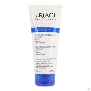Uriage Bariederm Cica Gel Nettoyant Tube 200ml