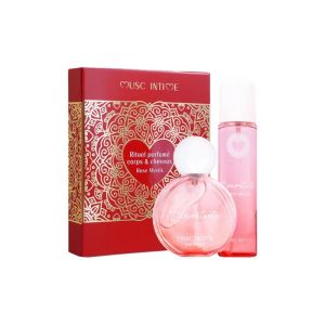 Musc Intime coffret rose mystik brume parfum L'envoutante