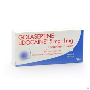 Golaseptine Lidocaine Comp A Sucer 40