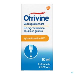 Otrivine hydrat 0,5/1000 gutt 10ml