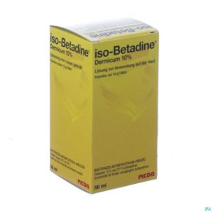 Iso Betadine Dermique 10% Sol Fl  50 Ml