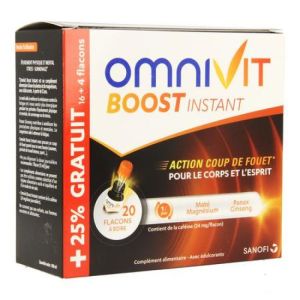 Omnivit Boost Instant Flacons 20X15ml