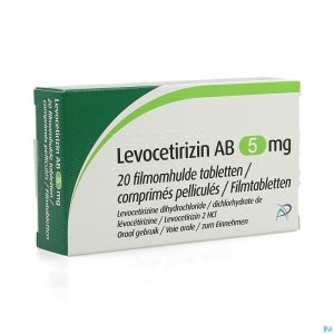 Levocetirizin ab 5mg comp pell 20 x 5mg
