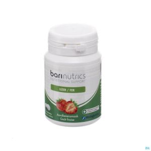 Barinutrics Fer Fraise 90 comprimés à croquer