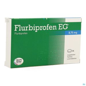 Flurbiprofen Eg 8,75 Mg Pastilles A Sucer 24