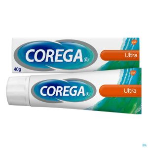 Corega Ultra Creme Adhesive S/Zinc Tube 40 G