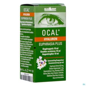 Ocal hyaluron euphrasia plus 10ml