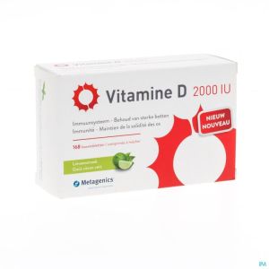 Vitamine D 2000 UI 160 comprimés à mâcher