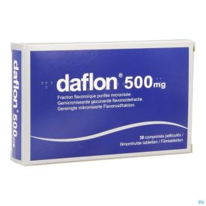 Daflon Impexeco Comp  30 X500 Mg Pip