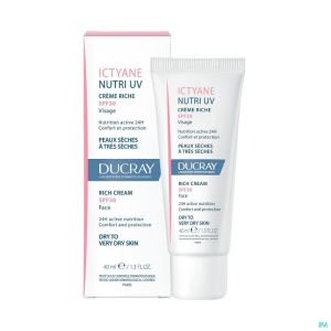 Ducray Ictyane Nutri Uv Cr Riche 40ml