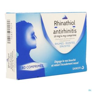 Rhinathiol Antirhinitis Tabl 40