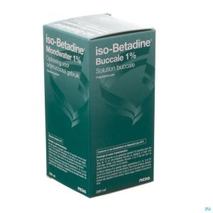 Iso Betadine 1% Nf Sol Bucc 200 Ml  Ready To Use
