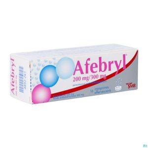 Afebryl 200mg/300mg comp eff 16 nf