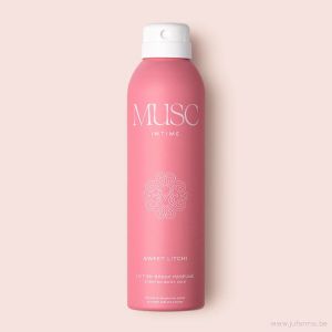 Musc intime lait corps Spray Sweet Litchi La Délicieuse 200ml