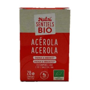 Nutrisentiels acerola bio comp 28