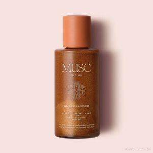 Musc Intime – Huile Sèche Glow Pailletée Corps Amber Flower 100ml