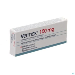 Vermox 100 Mg Tabl 6 X 100 Mg Pip