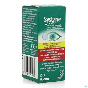 Systane ultra gutt oculaires hydra s/conserv. 10ml