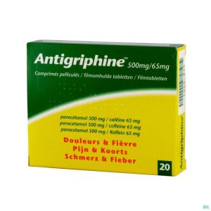 Antigriphine Comp 20 X 500 Mg