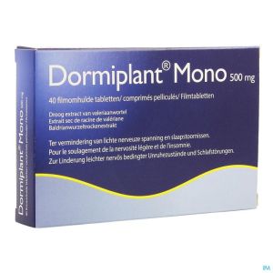 Dormiplant Mono 500 Mg Comp Pell 40 X 500 Mg