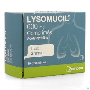 Lysomucil 600 comp 30 x 600 mg