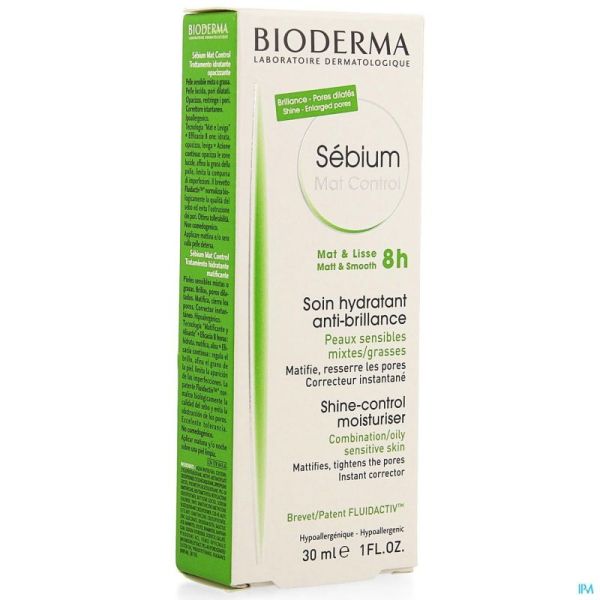 Bioderma Sebium Mat Control Crème 30 Ml