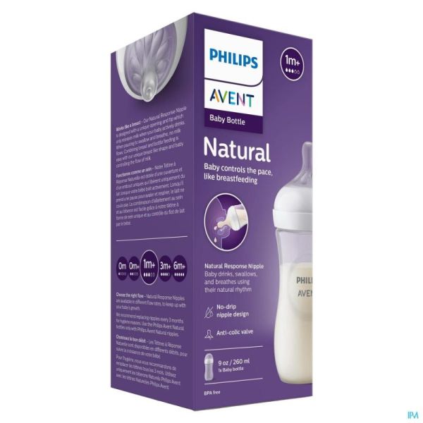 Philips avent natural 3.0 biberon 260ml