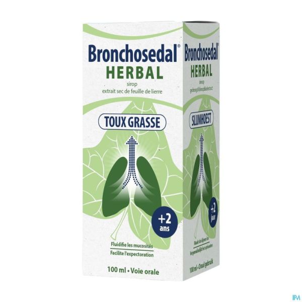 Bronchosedal herbal sirop s/sucre 100ml