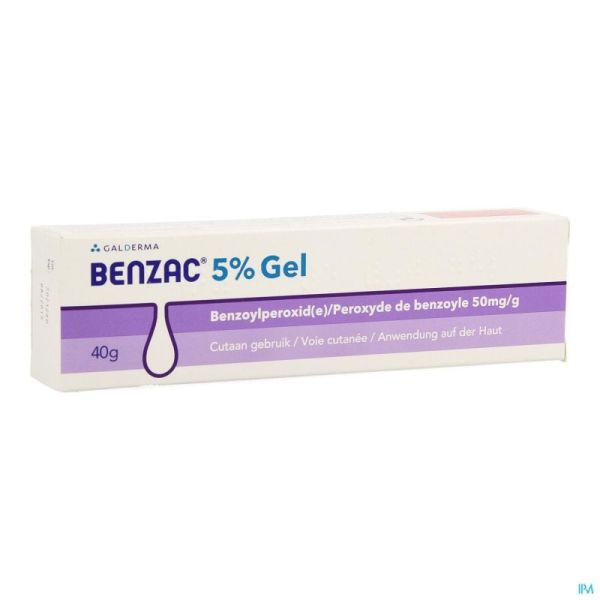 Benzac ac 5% gel 40g