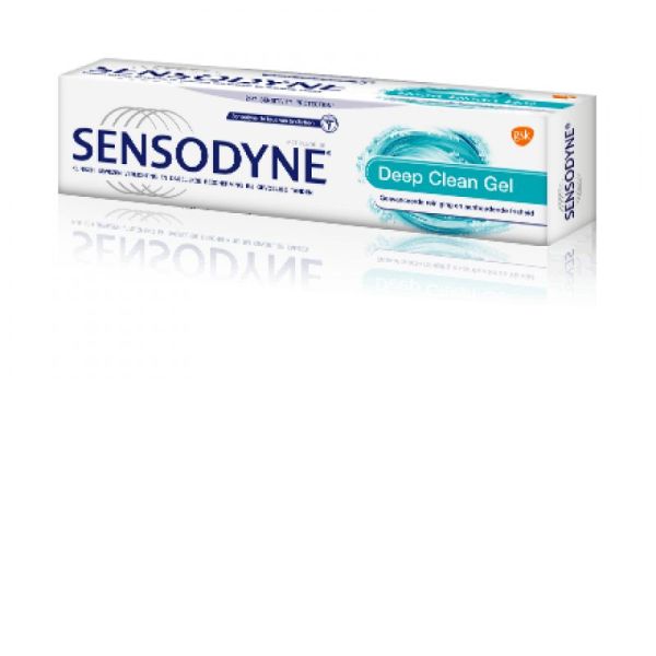 Sensodyne deep clean gel dentifrice 75ml