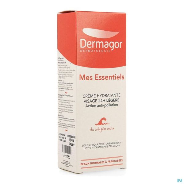Dermagor Mes Essentielles Crème Hydrayante Légère 24h 40ml