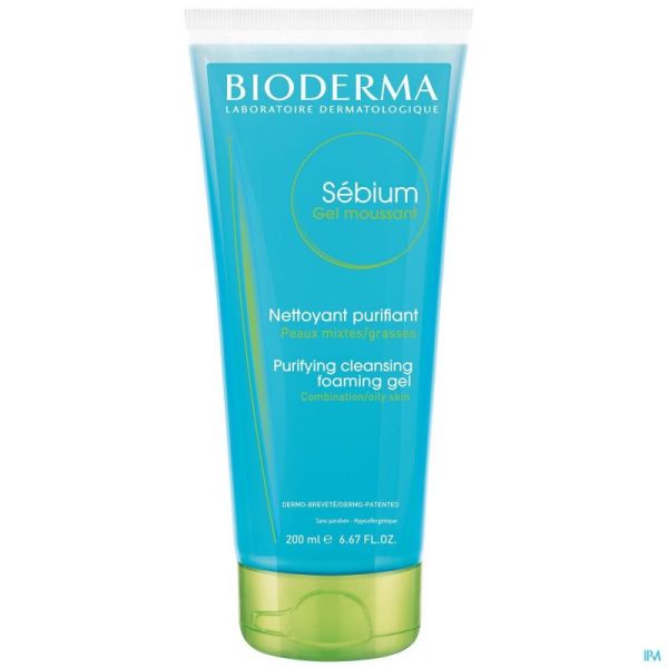 Bioderma Sebium Gel Moussant 200ml