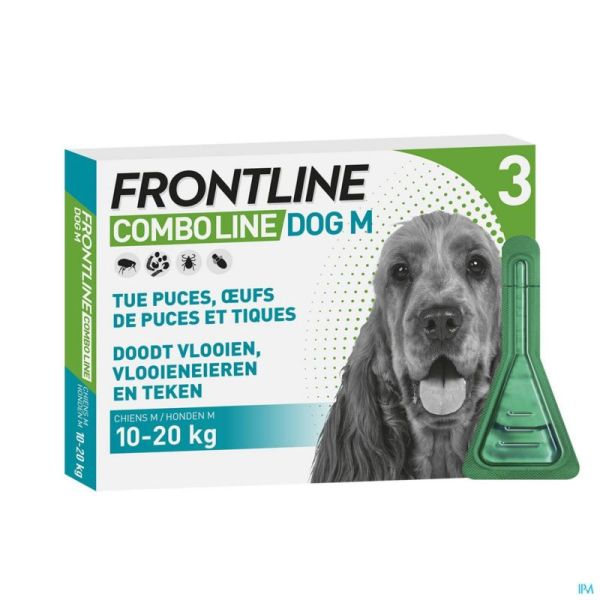 Frontline Combo Line Dog M 10 20 Kg        3 X1,34 Ml