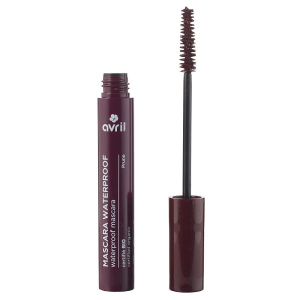 Avril Mascara Waterproof Prune 10ml Bio