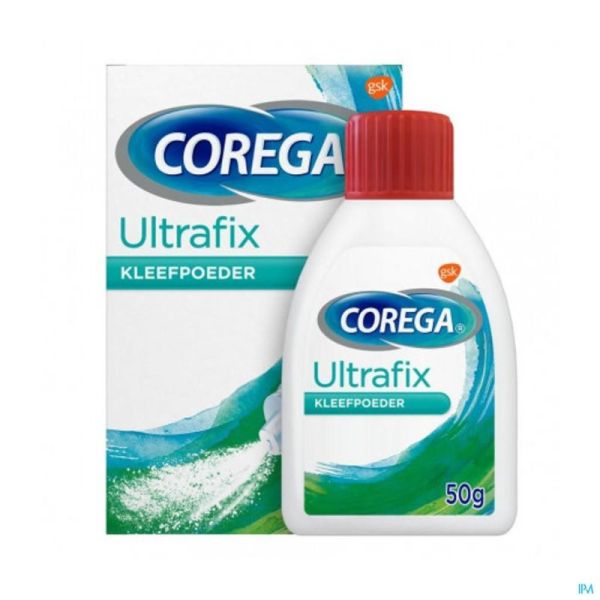Corega ultrafix pdr adhesive nf 50g