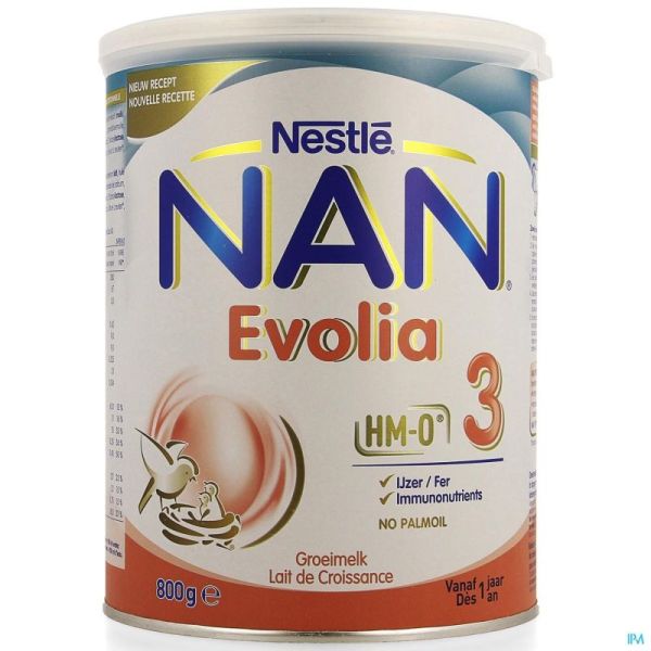 Nan evolia 3 800 g nm