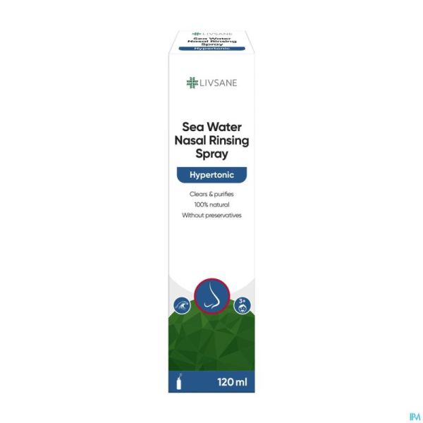 Livsane nasal spray hypertonique 120ml