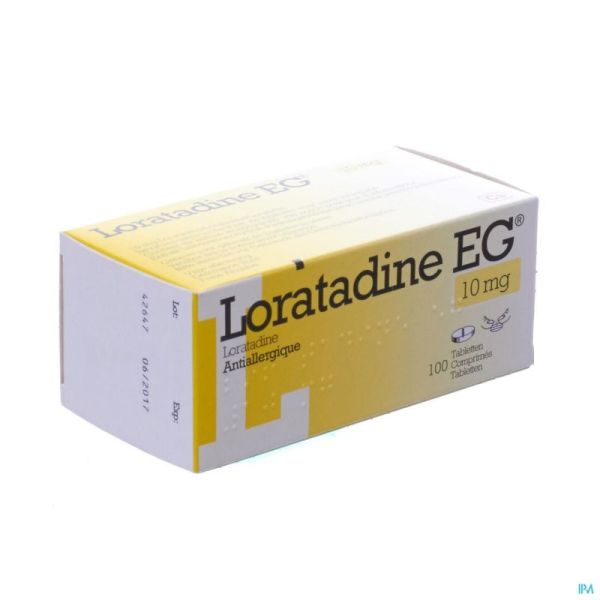 Loratadine eg 10 mg tabl 100 x 10 mg