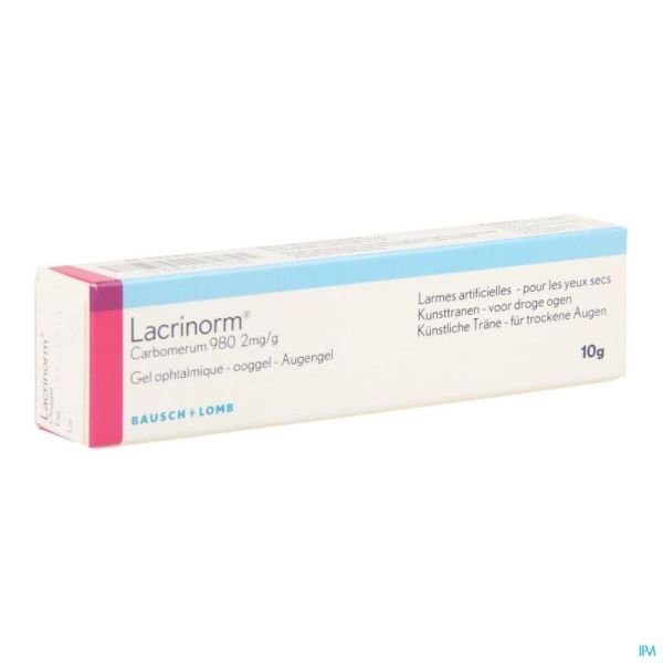 Lacrinorm Gel Oculuaire 10 G