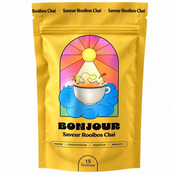 Bonjour Saveur Rooibos Chaï 15 portions 60g