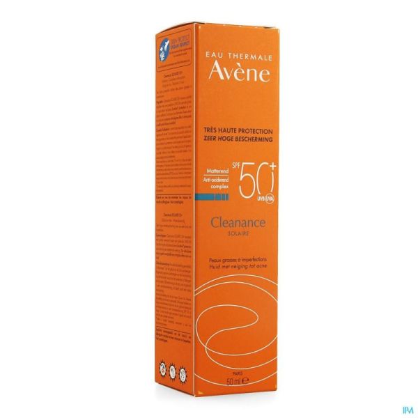 Avene Solaire Cleanance  ip50+ 50ml