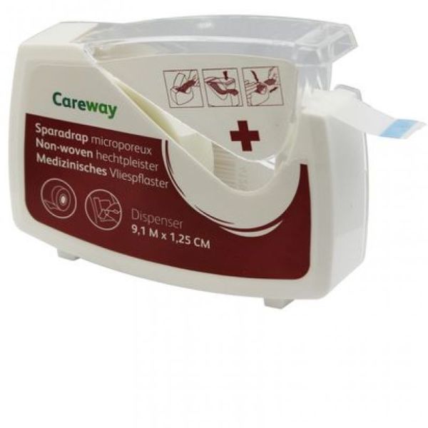 Careway sparadrap microporeux disp. 9,1mx1,25cm