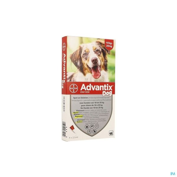 Advantix 250/1250 Chiens       10