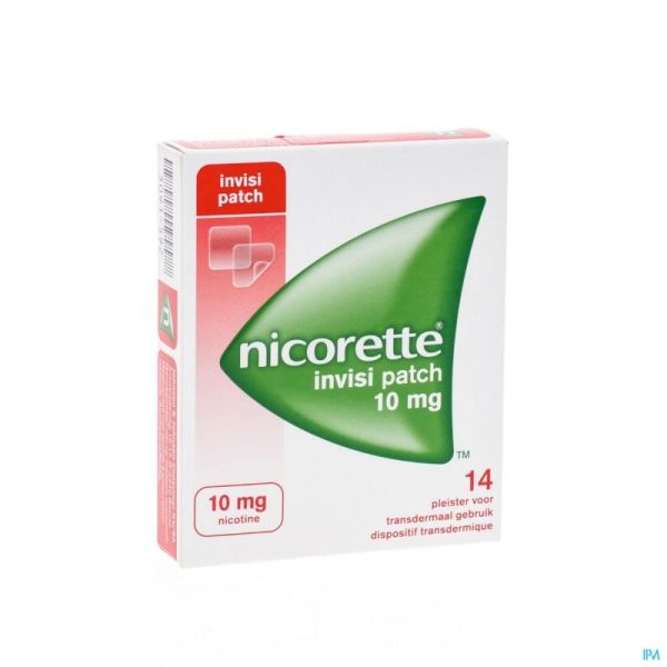 Nicorette invisi 10 mg patch 14